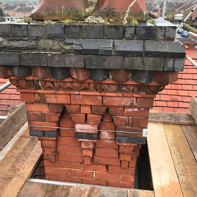 Chimneys and leadwork