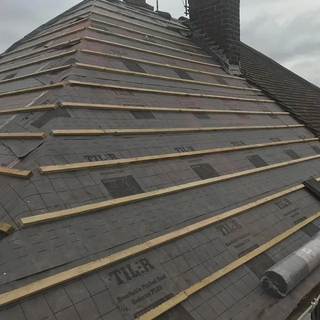 New roof installations