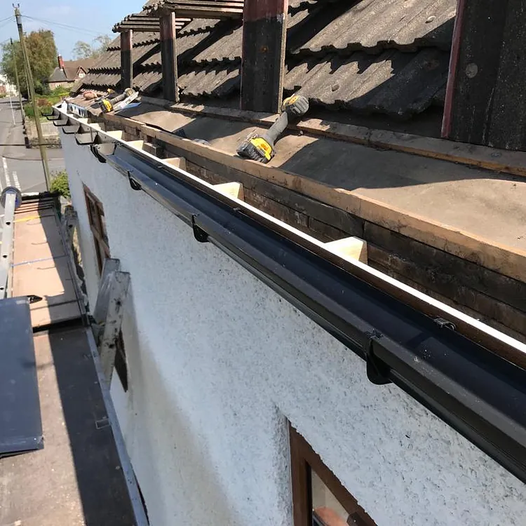 Guttering, fascias, and soffits