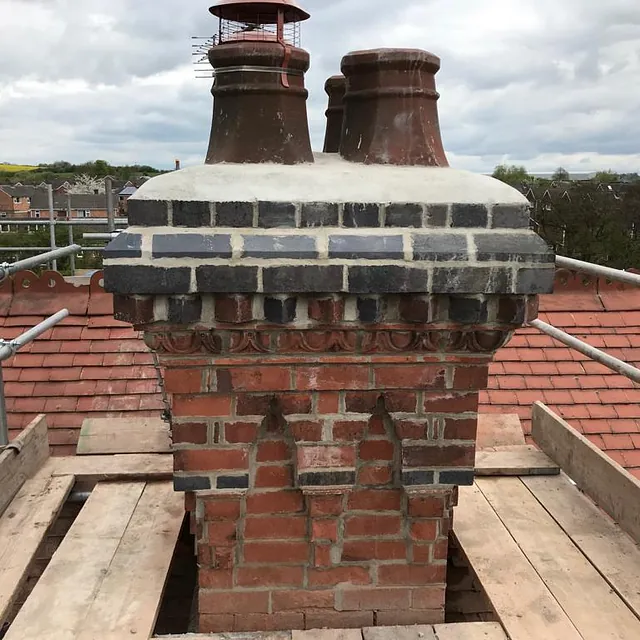 Chimneys and leadwork